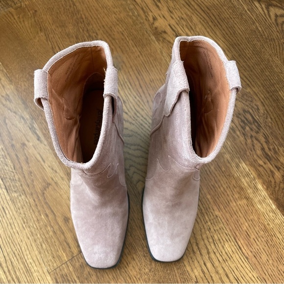 JEFFREY CAMPBELL Jument Western Bootie Pink Suede  size 6 - Picture 4 of 12